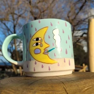 Taza luna llorona💧